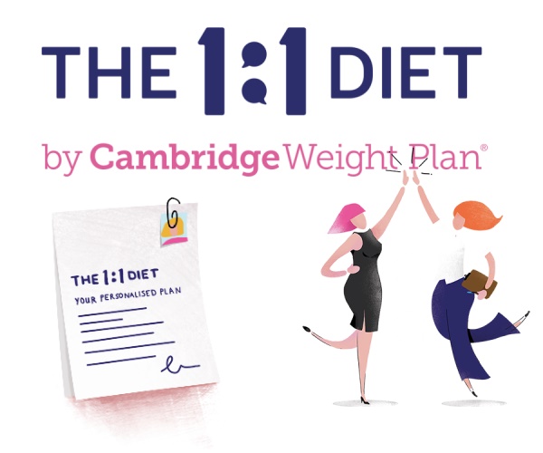 1-op-1 dieet van Cambridge Weight Plan